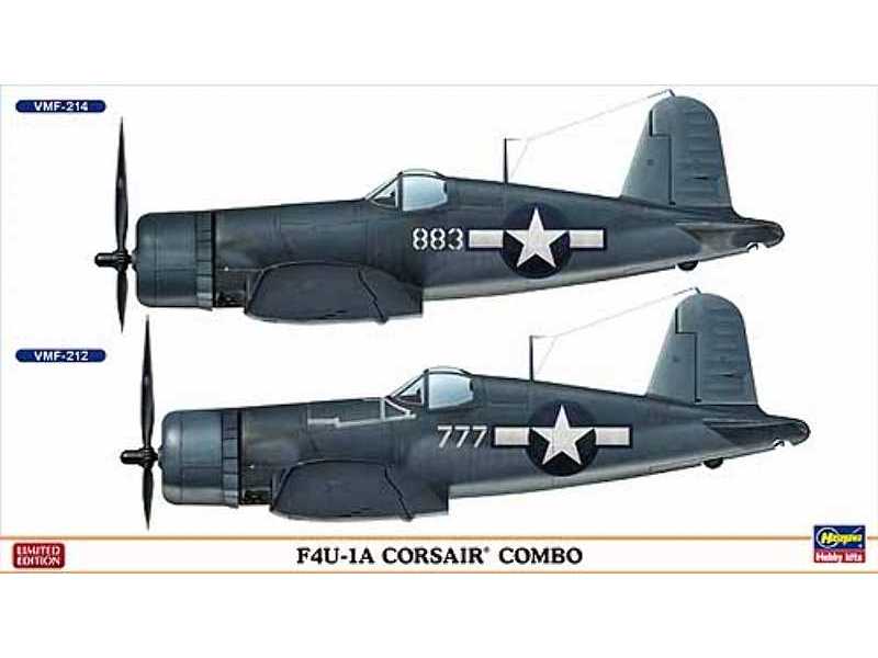 F4u-1a Corsair Combo (Two Kits In The Box) - zdjęcie 1 F4u-1a Corsair Combo (Two Kits In The Box) - zdjęcie 1