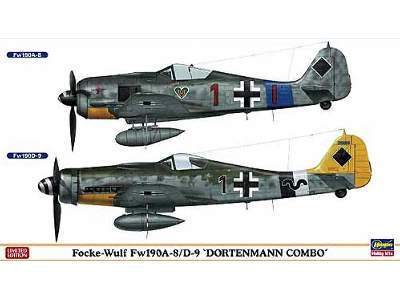 Focke-wulf Fw190a-8/D-9 Dortenmann Combo (2 Kits In The Box) - zdjęcie 1
