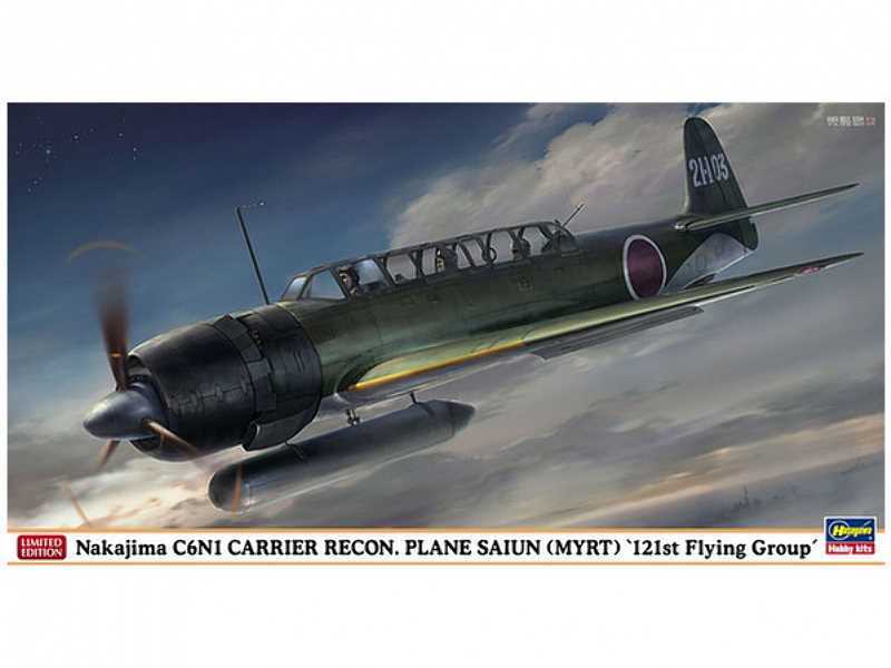 Nakajima C6n1 Carrier Recon. Plane Saiun (Myrt) `121st Flying Gr - zdjęcie 1 Nakajima C6n1 Carrier Recon. Plane Saiun (Myrt) `121st Flying Gr - zdjęcie 1