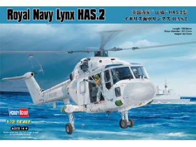 Śmigłowiec Royal Navy Lynx HAS.2 - zdjęcie 1