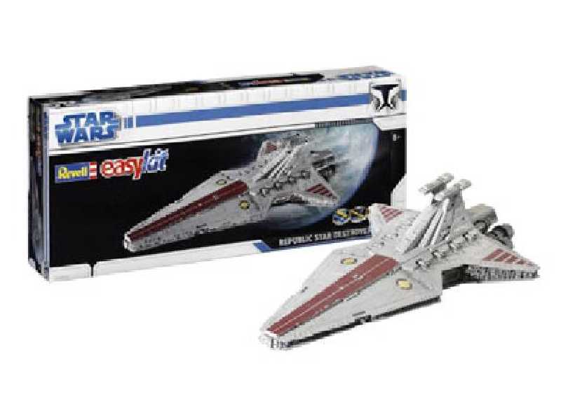 STAR WARS Republic Star Destroyer "easykit" - zdjęcie 1 STAR WARS Republic Star Destroyer "easykit" - zdjęcie 1