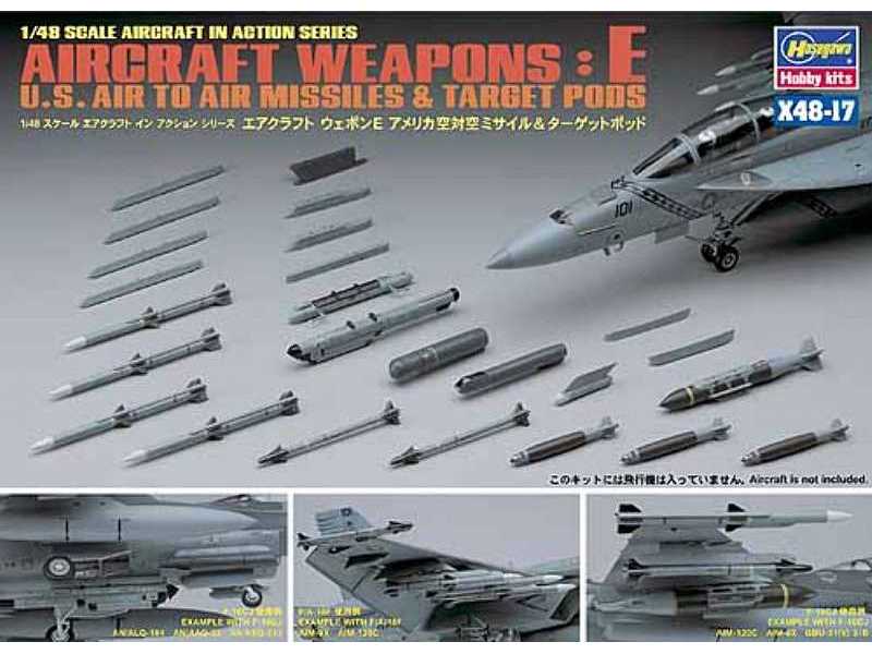 AircRAFt Weapons E : U.S. Air-to-air Missiles & Target Pods - zdjęcie 1 AircRAFt Weapons E : U.S. Air-to-air Missiles & Target Pods - zdjęcie 1