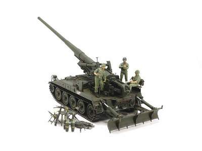 Amerykańskie działo samobieżne M107 - Wietnam - zdjęcie 1