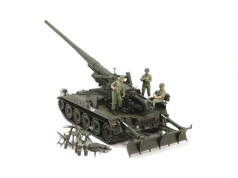 Amerykańskie działo samobieżne M107 - Wietnam - zdjęcie 1 Amerykańskie działo samobieżne M107 - Wietnam - zdjęcie 1
