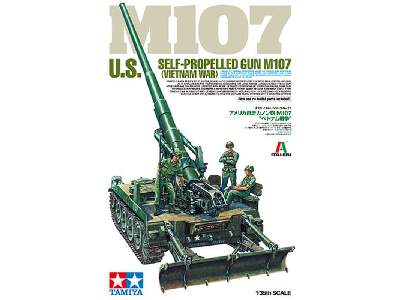 Amerykańskie działo samobieżne M107 - Wietnam - zdjęcie 2