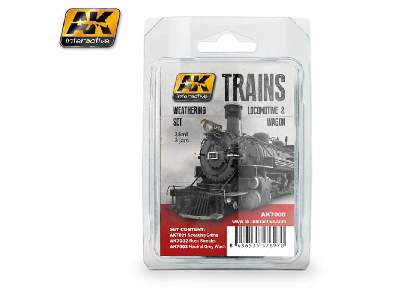 Trains Locomotive & Wagon - Weathering Set (3x35ml) - zdjęcie 1