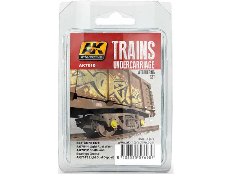 Weathering Set : Trains Undercarriage - zdjęcie 1 Weathering Set : Trains Undercarriage - zdjęcie 1