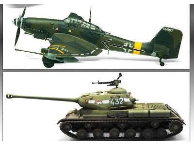 Junkers Ju 87 G-2 & JS-2 czołg sowiecki - zdjęcie 4