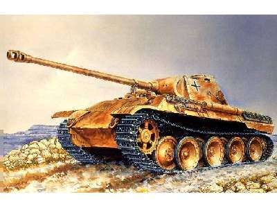Panzer V Panther Ausf.D z elementami fototrawionymi - zdjęcie 1