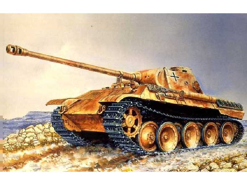 Panzer V Panther Ausf.D z elementami fototrawionymi - zdjęcie 1 Panzer V Panther Ausf.D z elementami fototrawionymi - zdjęcie 1