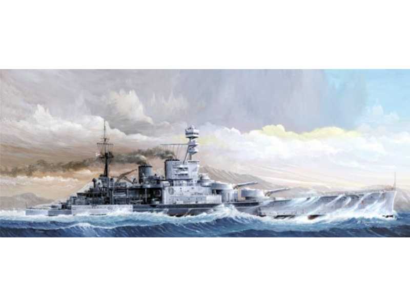 Brytyjski krążownik liniowy HMS Repulse 1941 - zdjęcie 1 Brytyjski krążownik liniowy HMS Repulse 1941 - zdjęcie 1
