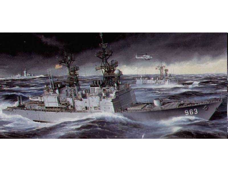 USS Spruance DD-963 - niszczyciel rakietowy - zdjęcie 1 USS Spruance DD-963 - niszczyciel rakietowy - zdjęcie 1
