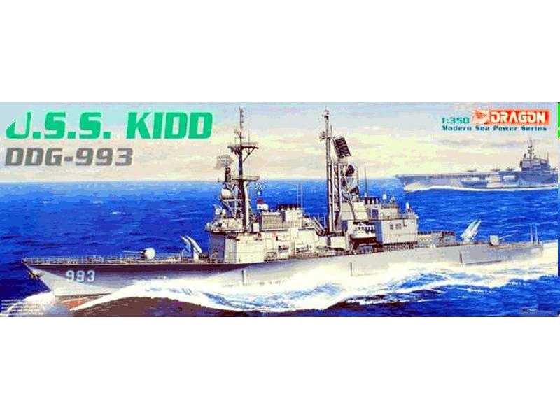 USS Kidd DDG-993 – amerykański niszczyciel rakietowy typu Kidd - zdjęcie 1 USS Kidd DDG-993 – amerykański niszczyciel rakietowy typu Kidd - zdjęcie 1