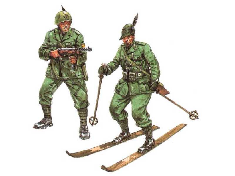 Figurki - Włosi - 5 Rgt. ALPINI - zdjęcie 1