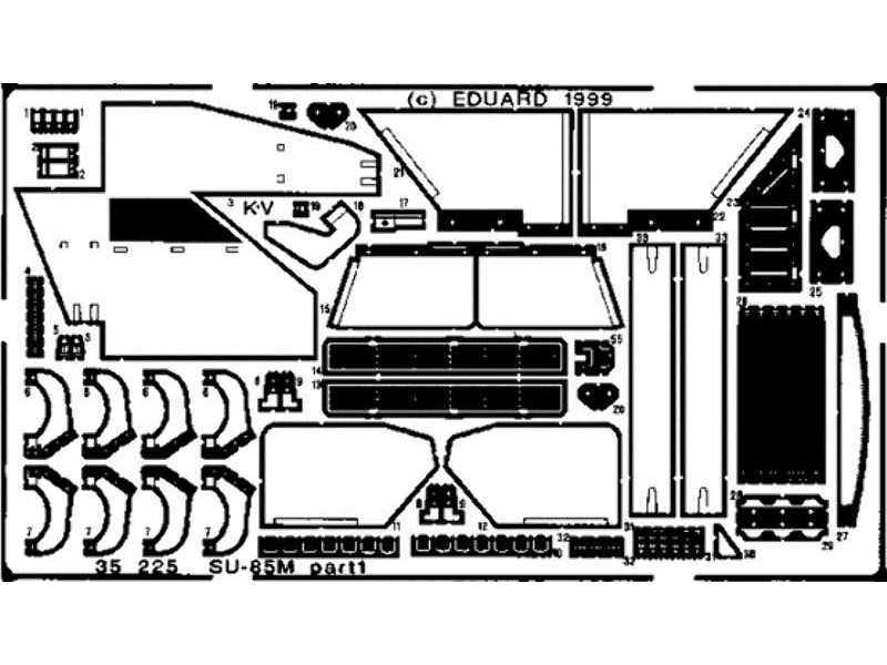 SU-85M 1/35 - Dragon - zdjęcie 1 SU-85M 1/35 - Dragon - zdjęcie 1