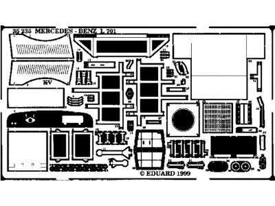 Mercedes Benz L701 1/35 - Revell - zdjęcie 1