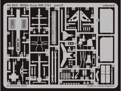 Willys Jeep MB 1/24 - Hasegawa - zdjęcie 3
