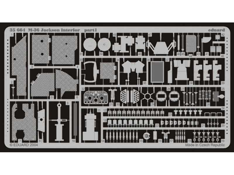 M-36 interior 1/35 - Academy - zdjęcie 1 M-36 interior 1/35 - Academy - zdjęcie 1