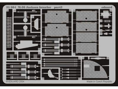 M-36 interior 1/35 - Academy - zdjęcie 2