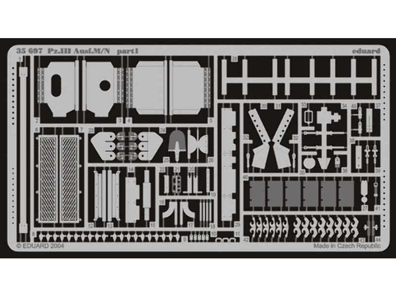 Pz. III Ausf. M/N 1/35 - Dragon - zdjęcie 1 Pz. III Ausf. M/N 1/35 - Dragon - zdjęcie 1