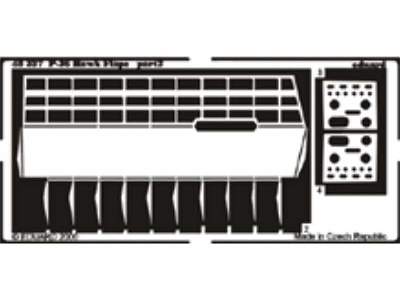 P-36 flaps 1/48 - Academy - zdjęcie 3