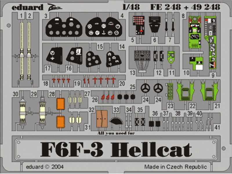 F6F-3 1/48 - Hasegawa - zdjęcie 1
