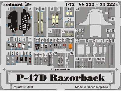 P-47D-20 1/72 - Tamiya - zdjęcie 1