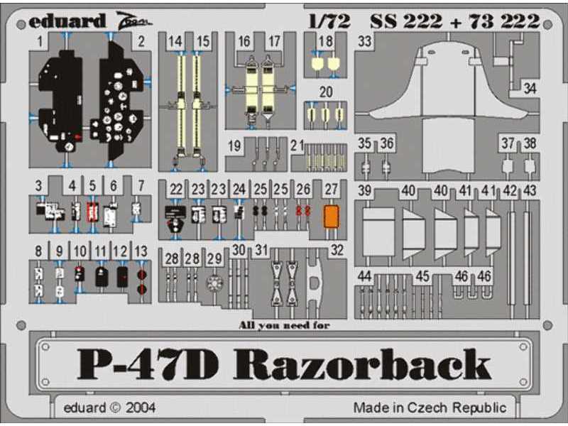 P-47D-20 1/72 - Tamiya - zdjęcie 1