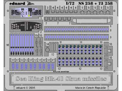 Sea King Mk.41 Skua missiles 1/72 - Revell - zdjęcie 1