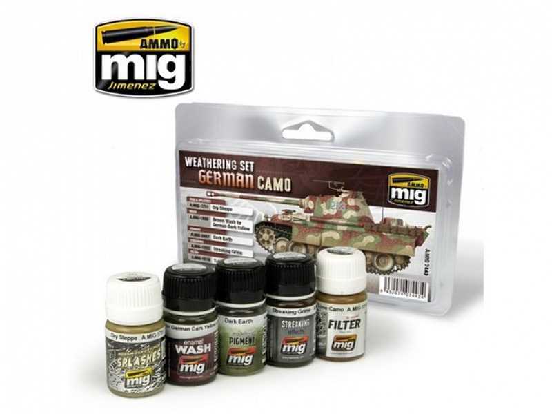 German Camo Weathering Set - zdjęcie 1 German Camo Weathering Set - zdjęcie 1