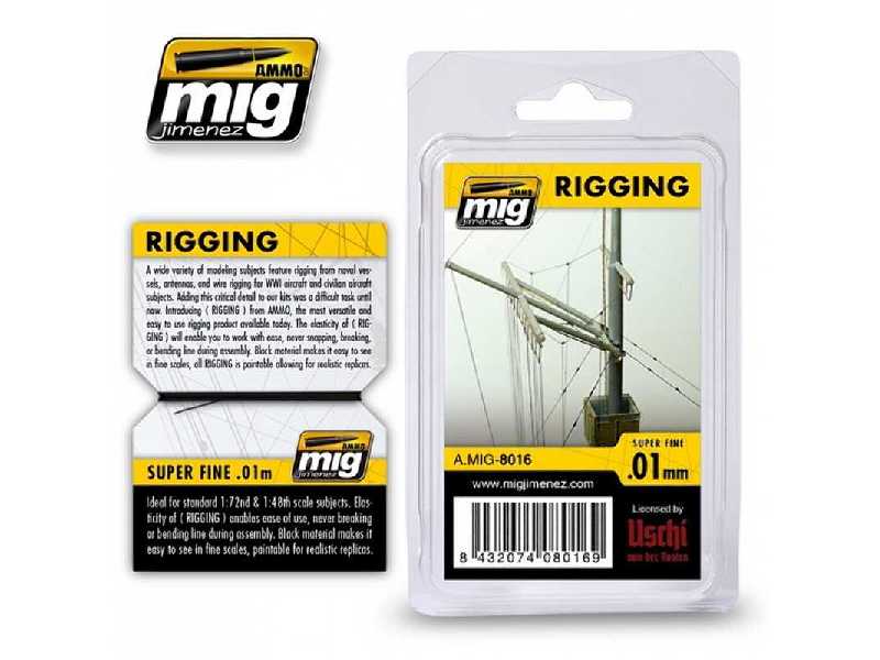 Rigging (Linka 0,01mm) - zdjęcie 1 Rigging (Linka 0,01mm) - zdjęcie 1