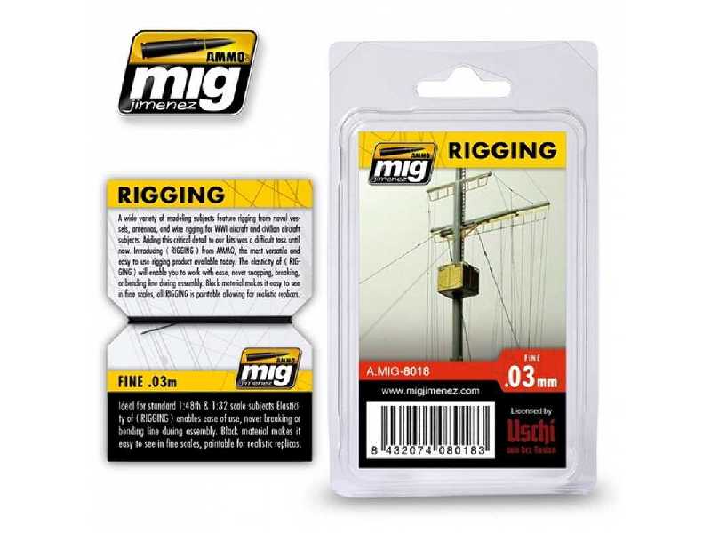 Rigging (Linka 0,3mm) - zdjęcie 1 Rigging (Linka 0,3mm) - zdjęcie 1