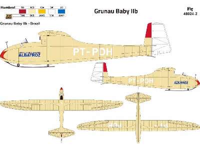 Szybowiec Grunau Baby IIb - Brazylia 1, 2 - zdjęcie 3