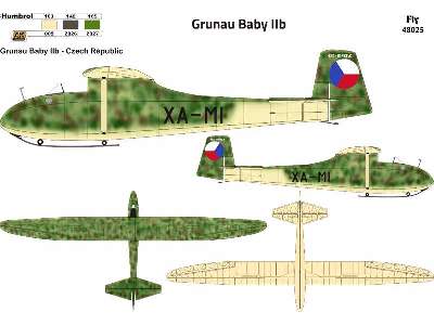 Szybowiec Grunau Baby IIb - Czechosłowacja 2 - zdjęcie 2