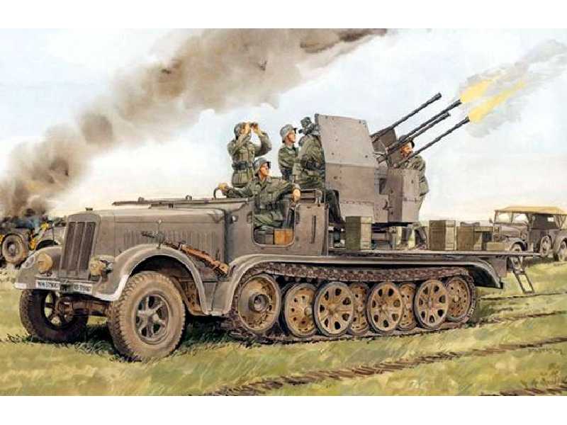 Sd. Kkz.7/1 2cm Flakvierling 38 auf Selbstfahrlafette - Smart K. - zdjęcie 1 Sd. Kkz.7/1 2cm Flakvierling 38 auf Selbstfahrlafette - Smart K. - zdjęcie 1