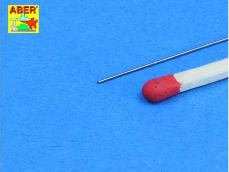 Pręty stalowe fi 0,4mm długość 250mm x 12 szt. - zdjęcie 1 Pręty stalowe fi 0,4mm długość 250mm x 12 szt. - zdjęcie 1