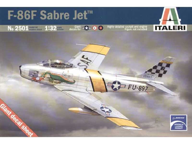 Myśliwiec F86F Sabre Jet USAF  - zdjęcie 1
