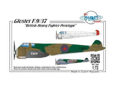 Gloster F.9/37 British Heavy Fighter Prototype - zdjęcie 3