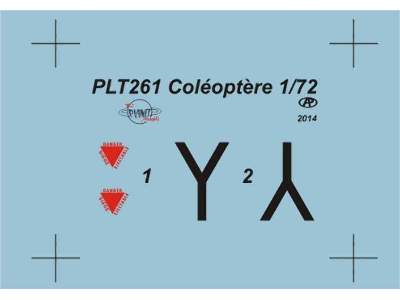 C-450 Coléoptére  1/72 scale full resin kit - zdjęcie 3