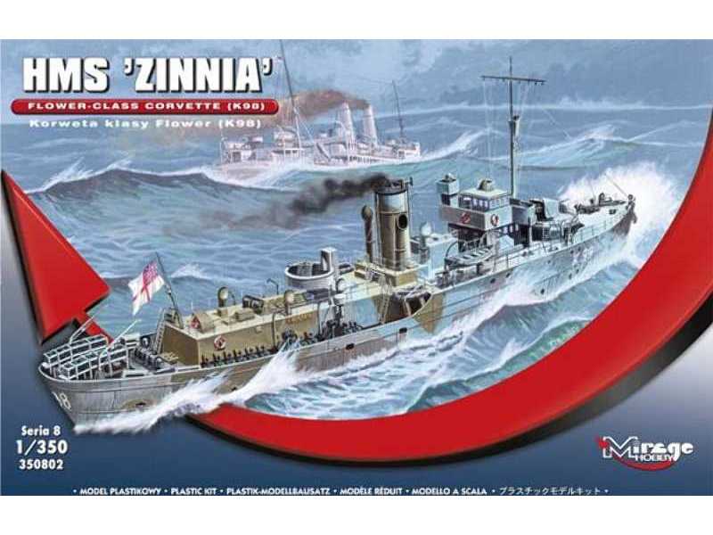 HMS 'Zinnia' Korweta klasy Flower (K98) - zdjęcie 1 HMS 'Zinnia' Korweta klasy Flower (K98) - zdjęcie 1