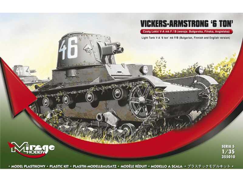 VICKERS-ARMSTRONG '6 ton' Mk F/B - zdjęcie 1 VICKERS-ARMSTRONG '6 ton' Mk F/B - zdjęcie 1