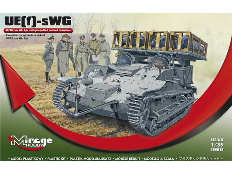 Samobieżna wyrzutnia UE-sWG 40/28 cm Wk Spr - zdjęcie 1 Samobieżna wyrzutnia UE-sWG 40/28 cm Wk Spr - zdjęcie 1