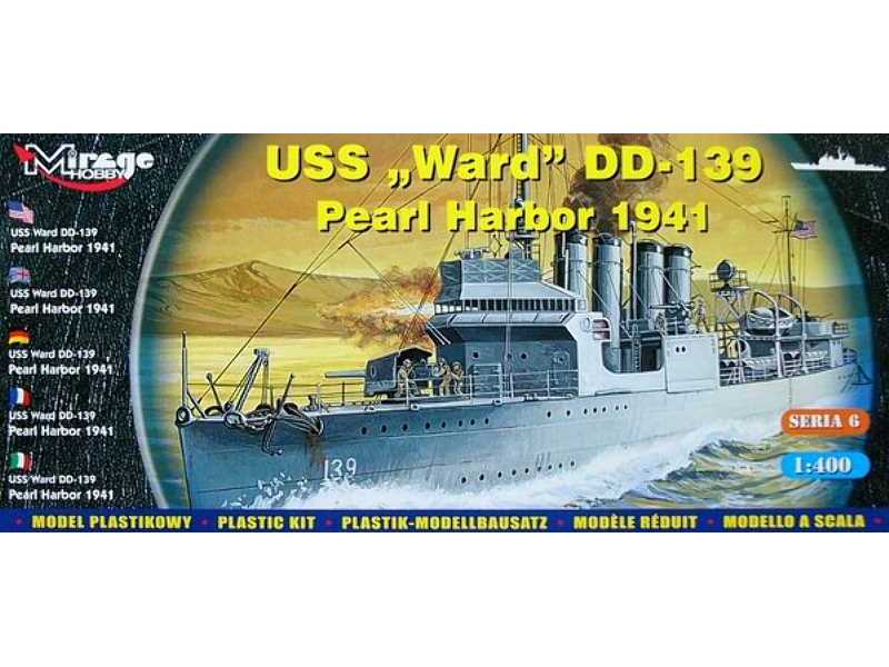 American Destroyer USS Ward (DD-139) Pearl Harbor 1941 - zdjęcie 1 American Destroyer USS Ward (DD-139) Pearl Harbor 1941 - zdjęcie 1