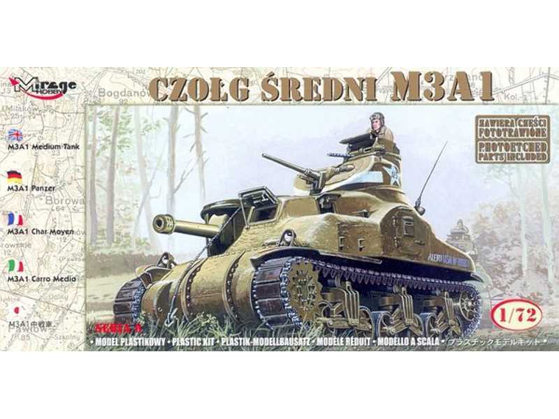 Czołg średni M3A1 - zdjęcie 1 Czołg średni M3A1 - zdjęcie 1