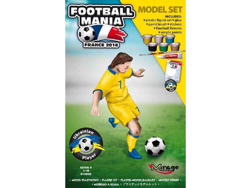Figurka PIŁKARZ- wersja malowania UKRAINA 2016 (Model Set) - zdjęcie 1 Figurka PIŁKARZ- wersja malowania UKRAINA 2016 (Model Set) - zdjęcie 1