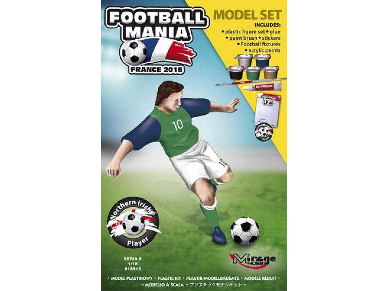 Figurka PIŁKARZ-wersja malowania Irlandia 2016 (model set) - zdjęcie 1 Figurka PIŁKARZ-wersja malowania Irlandia 2016 (model set) - zdjęcie 1
