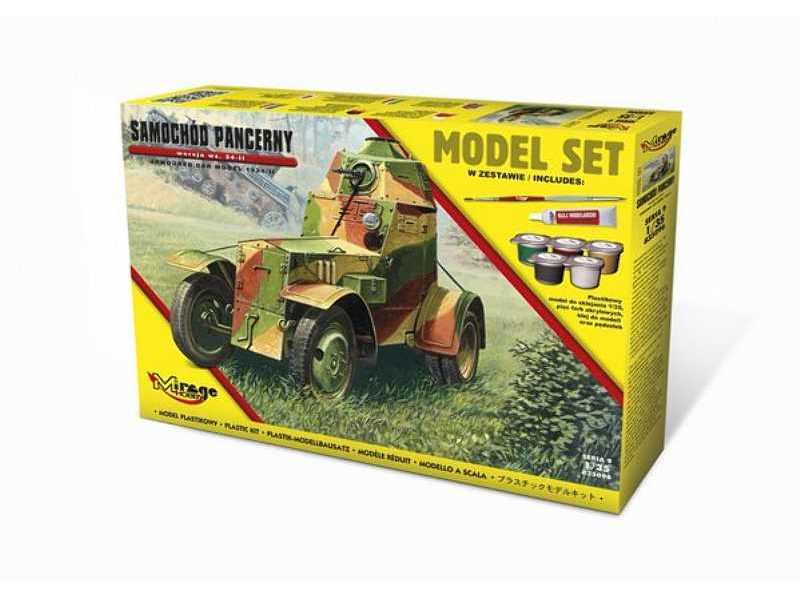 Samochód Pancerny Wz. 34-II (Model Set) - zdjęcie 1 Samochód Pancerny Wz. 34-II (Model Set) - zdjęcie 1