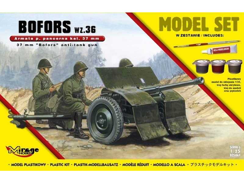BOFORS wz. 36 Polska Armata Przeciw-Pancerna kal. 37 mm - zdjęcie 1 BOFORS wz. 36 Polska Armata Przeciw-Pancerna kal. 37 mm - zdjęcie 1
