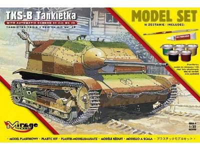 TKS-B  Polska Tankietka (MODEL SET) - zdjęcie 1