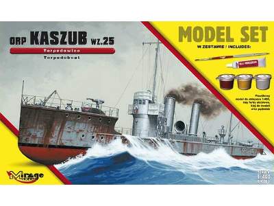 ORP 'KASZUB' 1935 (Polski Okręt Torpedowy)  (MODEL SET) - zdjęcie 1